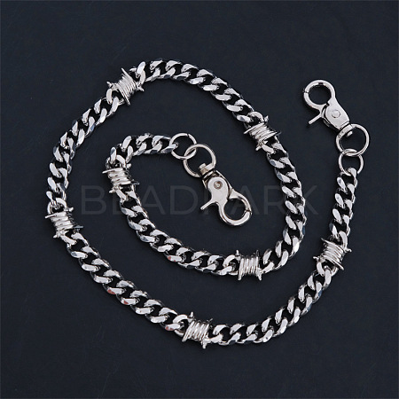 Alloy Chain Belts for Pants AJEW-WH20018-137-1