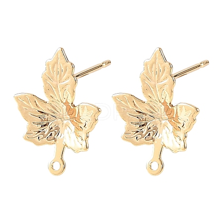 SHEGRACE Brass Stud Earring Findings XGRQ64513-861G-1