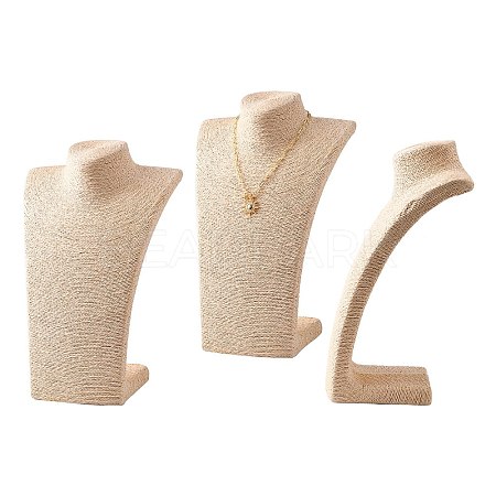 Stereoscopic Necklace Bust Displays LS-NDIS-N001-01C-1