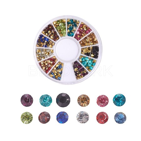 Grade AAA Pointed Back Resin Rhinestones CRES-X0010-05-1