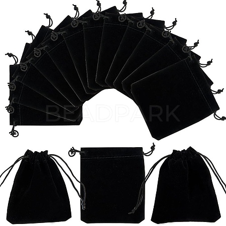 Rectangle Velvet Pouches TP-PH0001-01-1
