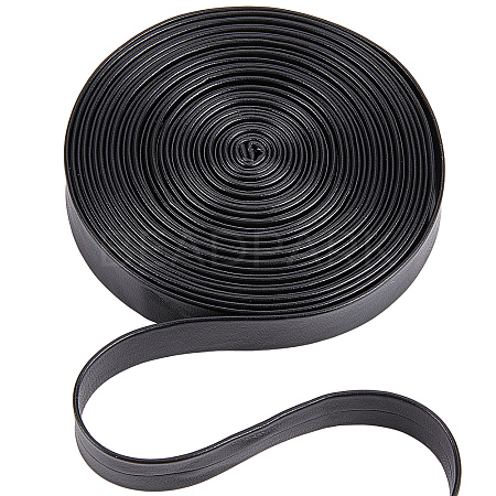 Soft Flat Imitation Leather Cord LC-WH0006-02C-01-1