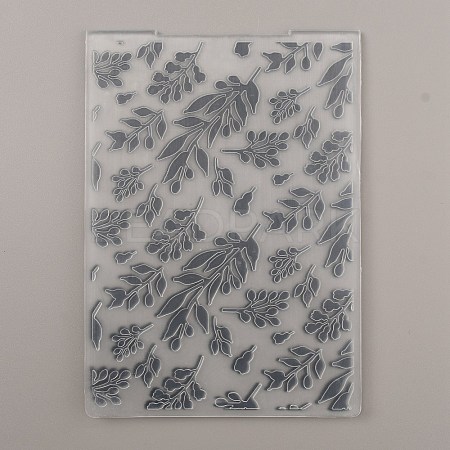 Plastic Embossing Folders DIY-WH0304-617B-1