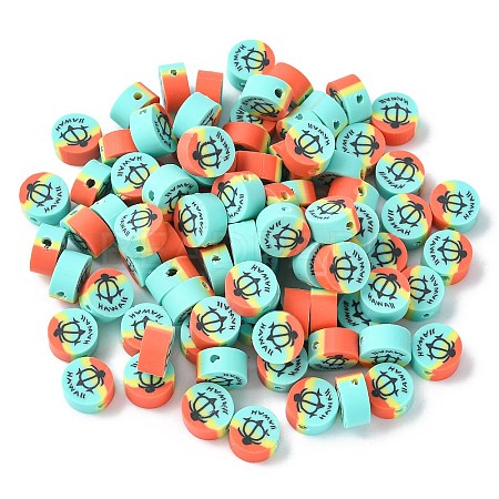 Handmade Polymer Clay Beads CLAY-CJC0001-02-1