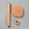 Wood Hair Bands Display Rack ODIS-WH0030-141-2