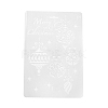 Creative Christmas Plastic Drawing Stencil DIY-L007-11-5