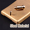 40Pcs Steel Nipple Stud Rivets FIND-FH0008-02G-6