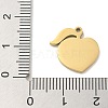 304 Stainless Steel Enamel Charms STAS-I322-84D-G-3