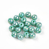 Electroplate Pearlized Glass Pearl Beads EGLA-T021-14A-03-1