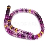 Dyed Imitation Gemstone Glass Beads Strands GL-Z001-03A-08-3