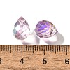Transparent Glass Pendants GLAA-P070-A01-4