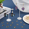 60Pcs Brass Donut Bails KK-SC0004-58G-4