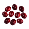 Transparent Glass Flat Back Cabochons GLAA-ZX009-01B-1