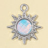 Zinc Alloy with Resin Pendants RE-OY001-13P-01-1