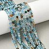 Natural Agate Beads Strands X-G-H302-A01-13-1