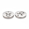 Tarnish Resistant 201 Stainless Steel Pendants STAS-Z001-B-07P-2