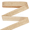 10 Yards Ethnic Style Embroidery Polyester Ribbons OCOR-WH0093-13-1