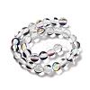 Synthetic Moonstone Beads Strands G-P528-J01-08-2