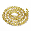 Transparent Glass Beads GLAA-Q066-10mm-C11-2