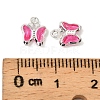 Brass Glass Charms KK-R216-19S-09-3