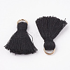 Polycotton(Polyester Cotton) Tassel Pendant Decorations X-FIND-S280-M-3