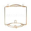 Iron Tea Cups Display Stands DJEW-WH0038-45G-1