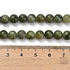 Natural Chinese Jade/Southern Jade Beads Strands G-P626-6mm-01-5