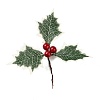 Plastic Artificial Christmas Leaf FIND-G083-01B-1