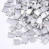 Electroplate Opaque Glass Seed Beads SEED-S023-20C-03-1