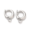 Brass Twister Clasps KK-K333-32P-1
