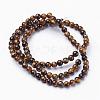 Natural Tiger Eye Beads Strands GSR4mmC014-AB+-3