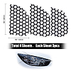 Paper Rear Tail Light Honeycomb Stickers DIY-WH0387-05-2