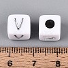 Opaque Acrylic Beads SACR-T035-03V-4