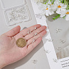 24Pcs Brass Charms Cabochon Settings KK-PH0014-17B-3