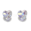 Electroplate Glass Charms G030V10mm-001GL-2