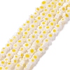 Handmade Millefiori Glass Bead Strands LAMP-J035-4mm-74-1