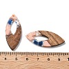 Resin and Walnut Pendants FIND-R051-12F-3