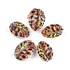 Printed Cowrie Shell Beads SSHEL-T007-16A-1
