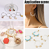 120Pcs 4 Styles 316 Surgical Stainless Steel Wine Glass Charms Rings STAS-BBC0009-37G-7