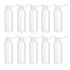 100ml PE Plastic Empty Refillable Flip Cap Bottles LS-MRMJ-WH0037-13C-1