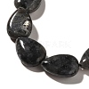 Natural Larvikite Beads Strands G-I377-A10-4