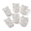 Luminous Transparent Acrylic Beads OACR-G033-06D-01-2