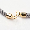 Nylon Twisted Cord Bracelet Making MAK-K007-G-3