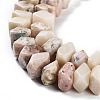 Natural Pink Opal Beads Strands G-D091-A01-4