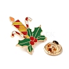 Christmas Series Golden Aolly Brooches JEWB-U004-01B-3