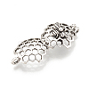 Alloy Locket Pendants X-PALLOY-S062-55AS-2