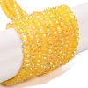 Baking Electroplate Glass Beads Strands LS-DGLA-A039-J4mm-B13-1