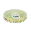 Floral Single-sided Printed Polyester Grosgrain Ribbons SRIB-A011-38mm-240876-2