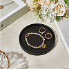 1Pc Flat Round Ceramic Jewelry Display Trays AJEW-BBC0002-49B-3