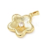 Valentine's Day Brass Micro Pave Cubic Zirconia Pendants KK-F939-02A-G-2